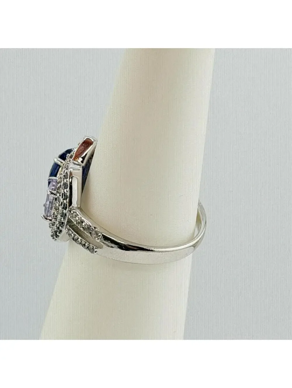 Bomb Party Sz 6 “All Good Things Sparkle” RBP6846 Twilight Sapphire & Tanzanite